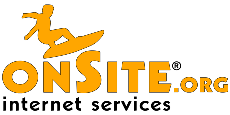 onSite.org internet services Logo